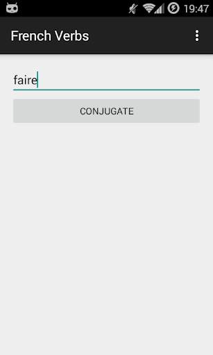 French Verbs скриншот 2