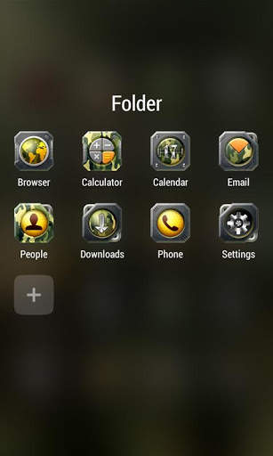 (FREE) Camo GO Launcher Theme screenshot 4