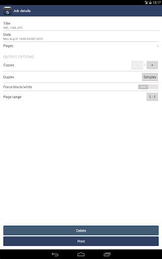 SafeCom Mobile Print screenshot 6