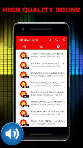 SAX HD Video Player All Format & Mp3 Music Player screenshot 5