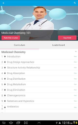 Medicinal Chemistry 101 8 تصوير الشاشة