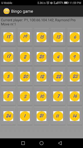 Bingo App 7 تصوير الشاشة