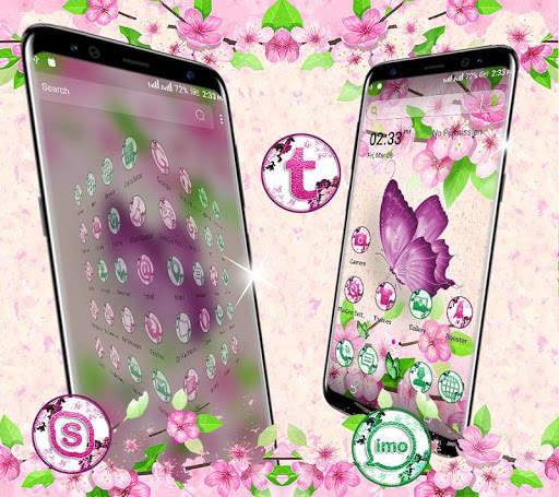 Butterfly Flower Launcher Theme screenshot 4