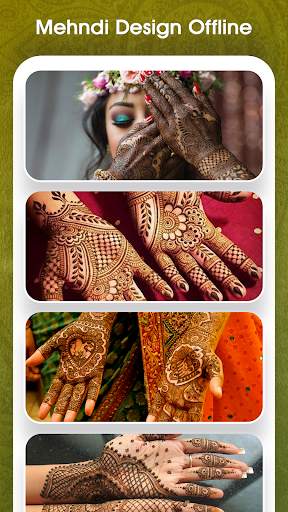 Mehndi Design App Offline скриншот 1