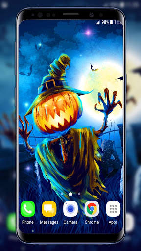 Scary Halloween Live Wallpaper screenshot 1