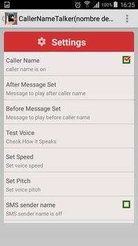 caller name talker 3 تصوير الشاشة