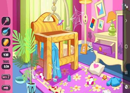 Game cleaning girl clean house screenshot 2