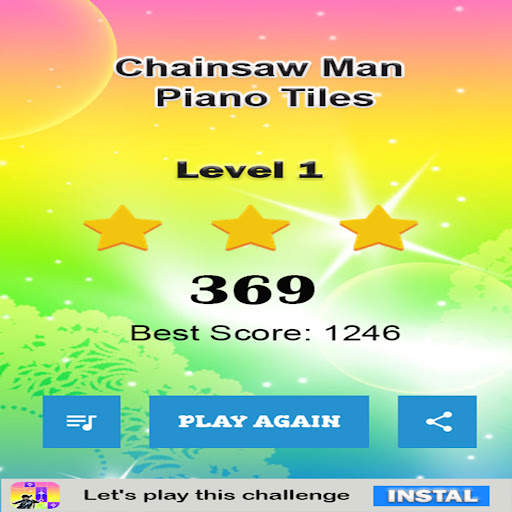 Chainsaw Man Piano Tiles screenshot 15