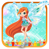 Coloring Game for WinX Girls icon