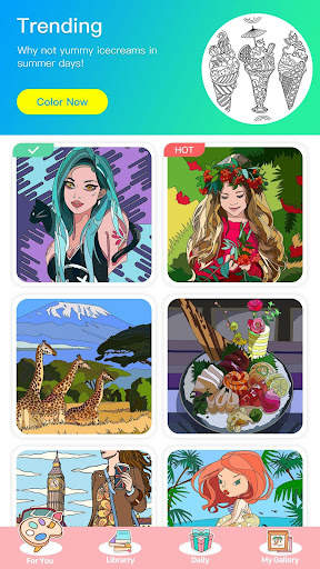 Color Master: Coloring Games screenshot 1