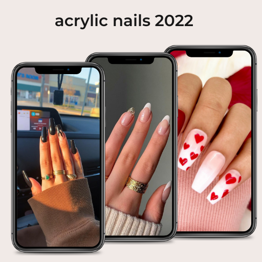acrylic nails wallpaper icon