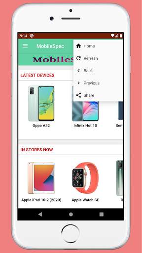 MobileSpec - Mobile Phone Full Specification screenshot 3