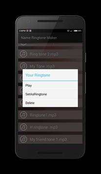 My Name Ringtone Maker screenshot 6