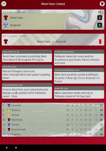 EFN - Unofficial West Ham Utd screenshot 1