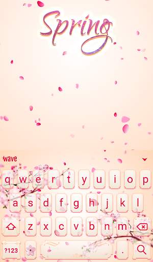 Spring Animated Keyboard   Liv screenshot 2