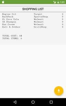 Shopping List screenshot 10
