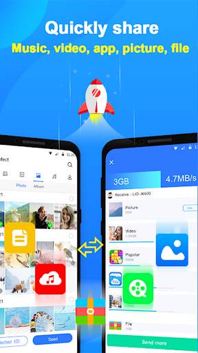 SHAREall: File Transfer & Apps screenshot 1