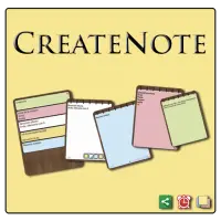 CreateNote: Notes, Alarm, Colors, Text to Speech