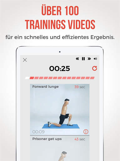 101 Fitness - Mein Persönlicher workout programm screenshot 8