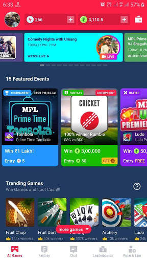 MPL Pro - Earn Money From MPL Game Tips स्क्रीनशॉट 3