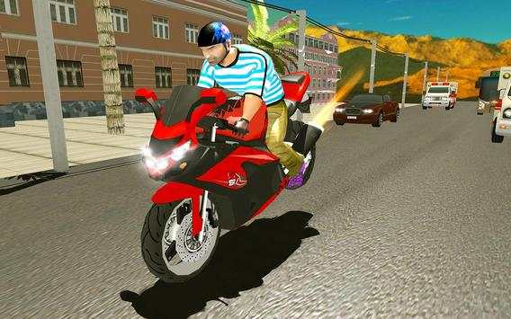 Moto Rider Racing 2017 - Highway bike racer screenshot 10