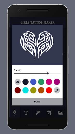 Girls tattoo maker screenshot 4