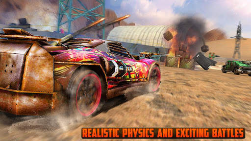 Crazy Car Shooting Racer Madness screenshot 1