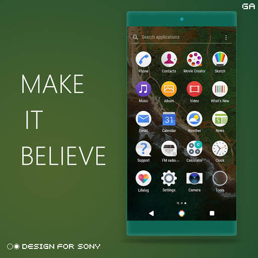Pixel N Theme - XPERIA ON™ screenshot 5