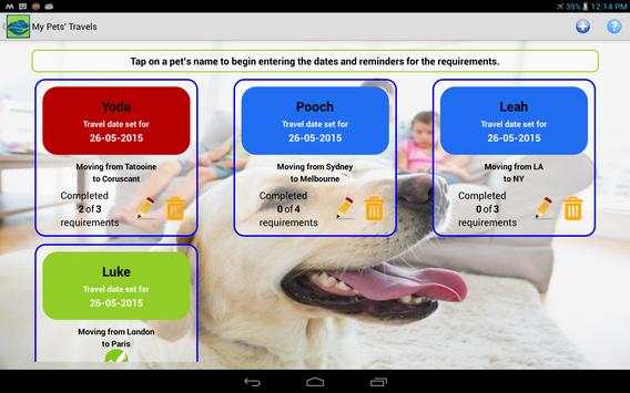 Pet Travel Checklist App screenshot 4