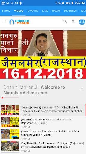 Nirankari App : Events, Live, Videos, Radio & Kids screenshot 2