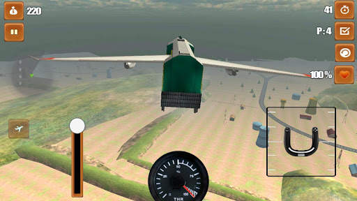 Flying Train Race Game Free screenshot 4