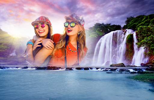 Waterfall Photo Frames - dp pi screenshot 4