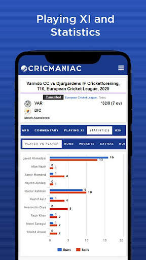 CricManiac - Live Cricket Scores screenshot 6