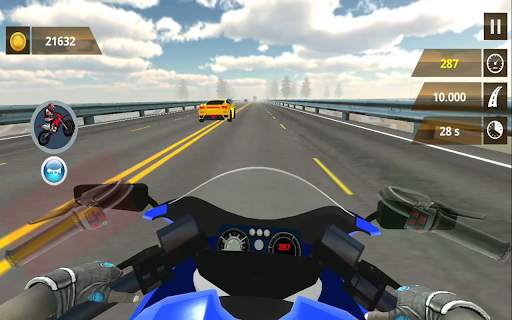 Traffic Bike Racer - 3D Bike Racing 3 تصوير الشاشة