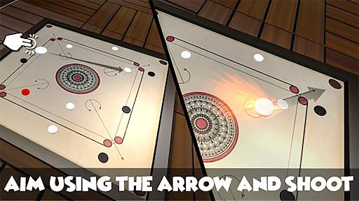 Classic Carrom Board Pro Game screenshot 2