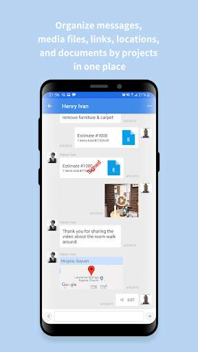 ServiceX Jobsite Messenger screenshot 3