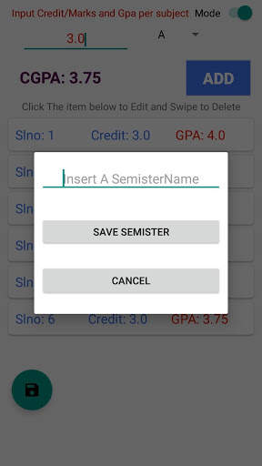 CGPA Calculator-Best university Cgpa Calculator screenshot 6