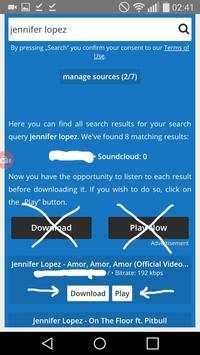 Music Downloader 3 تصوير الشاشة