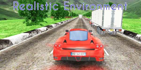 Turbo Car Traffic Racer and Rider screenshot 2