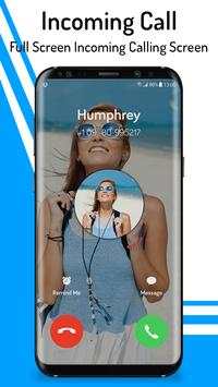 Caller screen dialer-Slide to answer,icaller OS9 screenshot 3