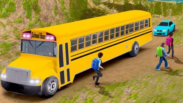Intercity Modern School Bus Driving Simulator 2018 screenshot 5