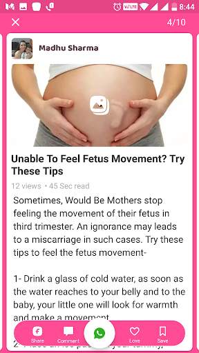 GoParento: Indian Parenting Tip & Baby Care App screenshot 2