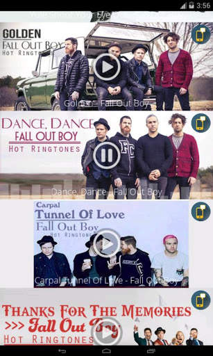 Fall Out Boy - Hot Ringtones screenshot 2