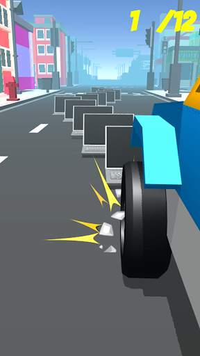 Crushing Crunchy 3D - Wheel Smashing 3D screenshot 3