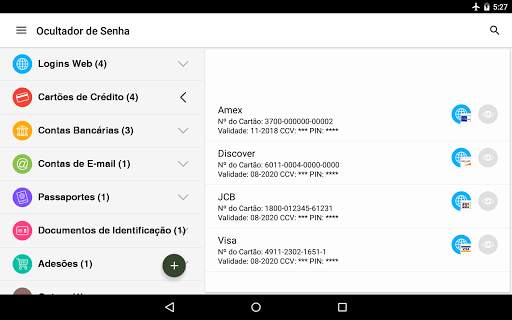 Ocultador de Senha e Gerente screenshot 7