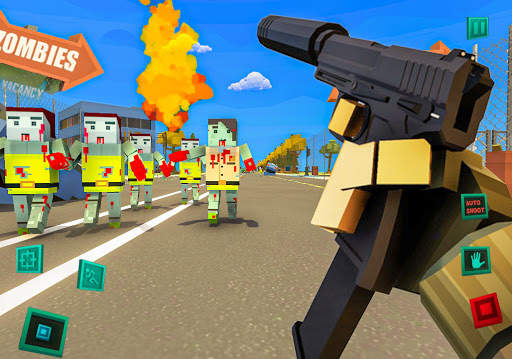 Zombie Pixel Warrior 3D- The Last Survivor screenshot 8