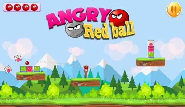Angry Red Ball स्क्रीनशॉट 3