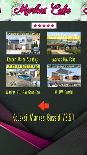 Mod Bussid Markas Cabe screenshot 3
