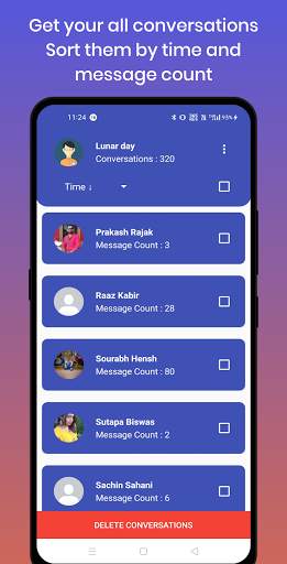 Delete Messages on Messenger a screenshot 1