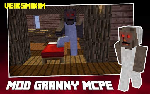 Mod Hello Granny - Idle Mod Minecraft 2021🎃 screenshot 1
